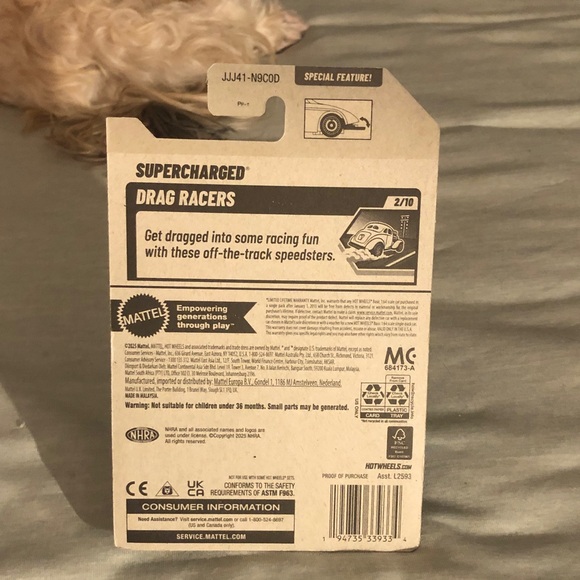 Mattel Hot Wheels Red Supercharged Racer - Picture 9 of 9